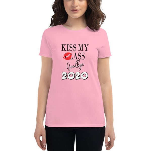 KISS MY CLASS GOODBYE Women's short sleeve t-shirt - repcpt.com