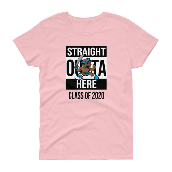 STRAIGHT OUTTA HERE 2020 Women's short sleeve t-shirt - repcpt.com