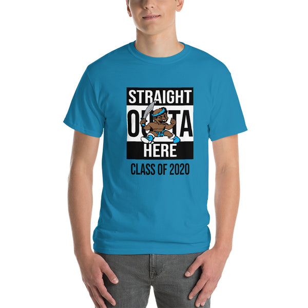 STRAIGHT OUTTA HERE 2020 Short Sleeve T-Shirt - repcpt.com