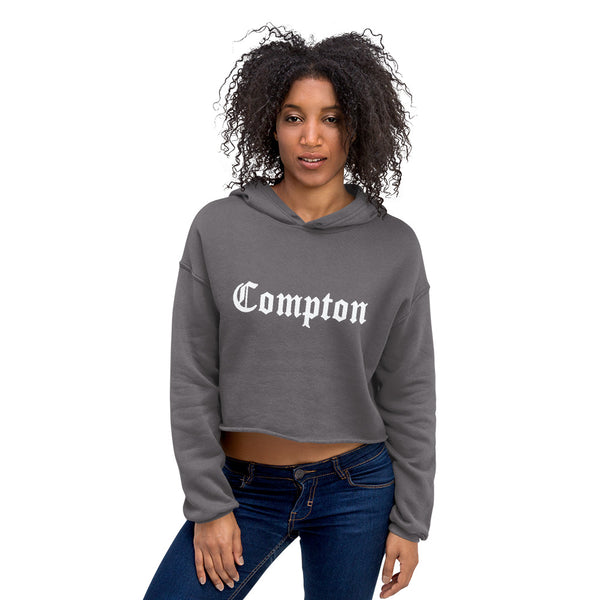 COMPTON Crop Hoodie - repcpt.com