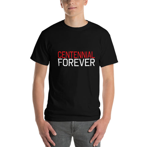 CENTENNIAL FOREVER Short Sleeve T-Shirt - repcpt.com