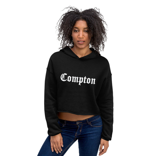 COMPTON Crop Hoodie - repcpt.com