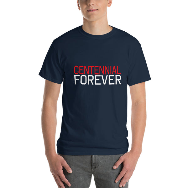 CENTENNIAL FOREVER Short Sleeve T-Shirt - repcpt.com