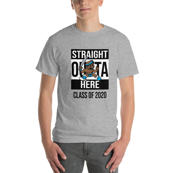 STRAIGHT OUTTA HERE 2020 Short Sleeve T-Shirt - repcpt.com