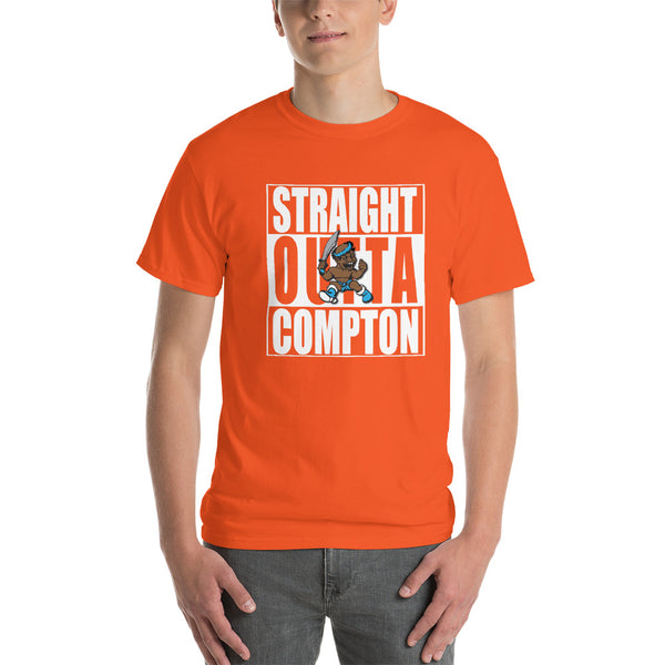 STRAIGHT OUTTA COMPTON Short-Sleeve T-Shirt - repcpt.com