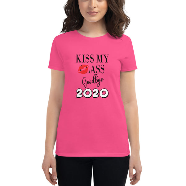 KISS MY CLASS GOODBYE Women's short sleeve t-shirt - repcpt.com