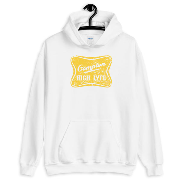 High Lyfe Yellow Hooded Sweatshirt - repcpt.com