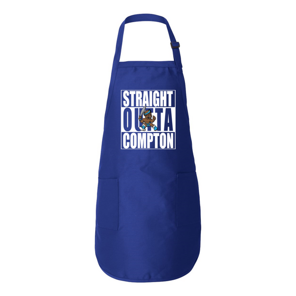 STRAIGHT OUTTA COMPTON Full-Length Apron with Pockets - repcpt.com