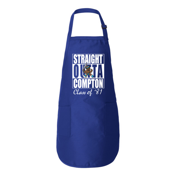 STRAIGHT OUTTA COMPTON '81 Full-Length Apron with Pockets - repcpt.com