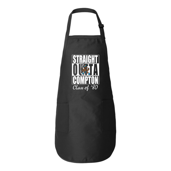 STRAIGHT OUTTA COMPTON '80 Full-Length Apron with Pockets - repcpt.com