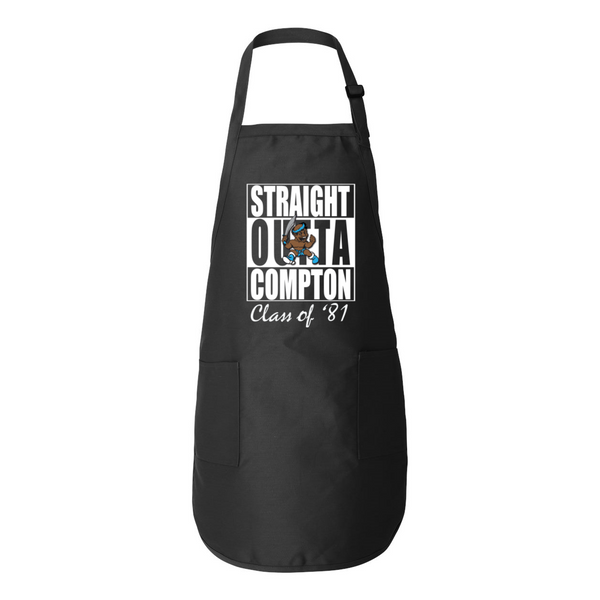 STRAIGHT OUTTA COMPTON '81 Full-Length Apron with Pockets - repcpt.com