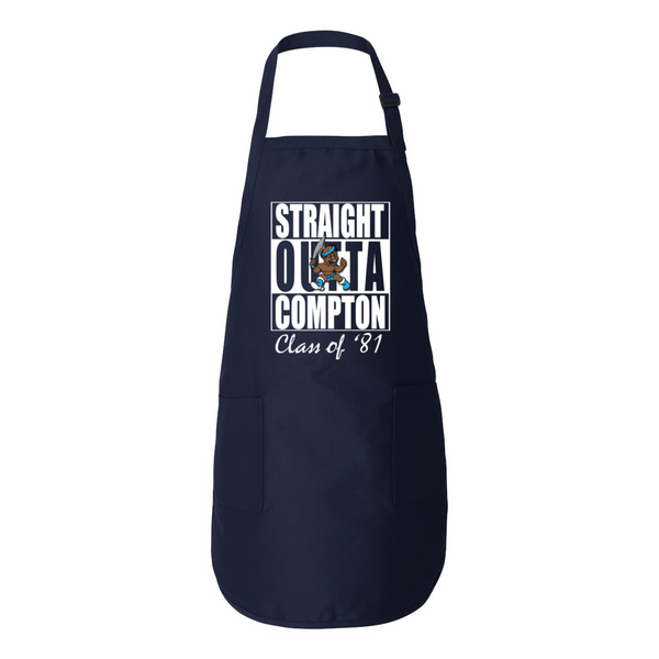 STRAIGHT OUTTA COMPTON '81 Full-Length Apron with Pockets - repcpt.com