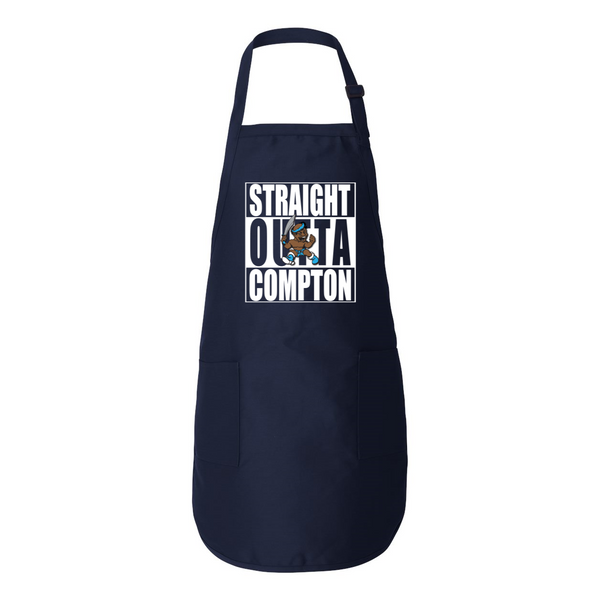 STRAIGHT OUTTA COMPTON Full-Length Apron with Pockets - repcpt.com