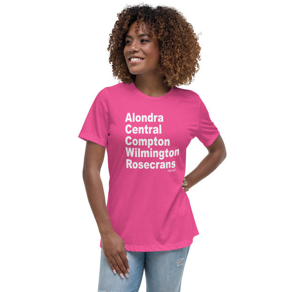 ALONDRA, CENTRAL Women's Relaxed T-Shirt