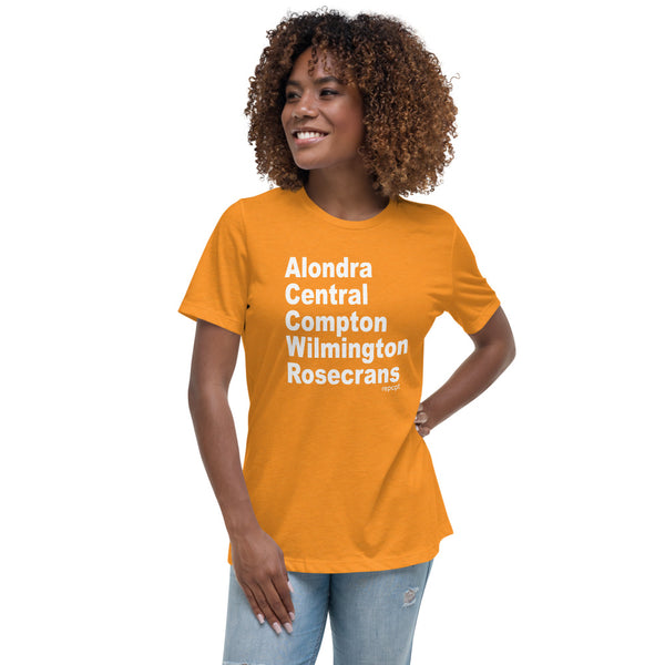 ALONDRA, CENTRAL Women's Relaxed T-Shirt