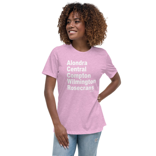 ALONDRA, CENTRAL Women's Relaxed T-Shirt