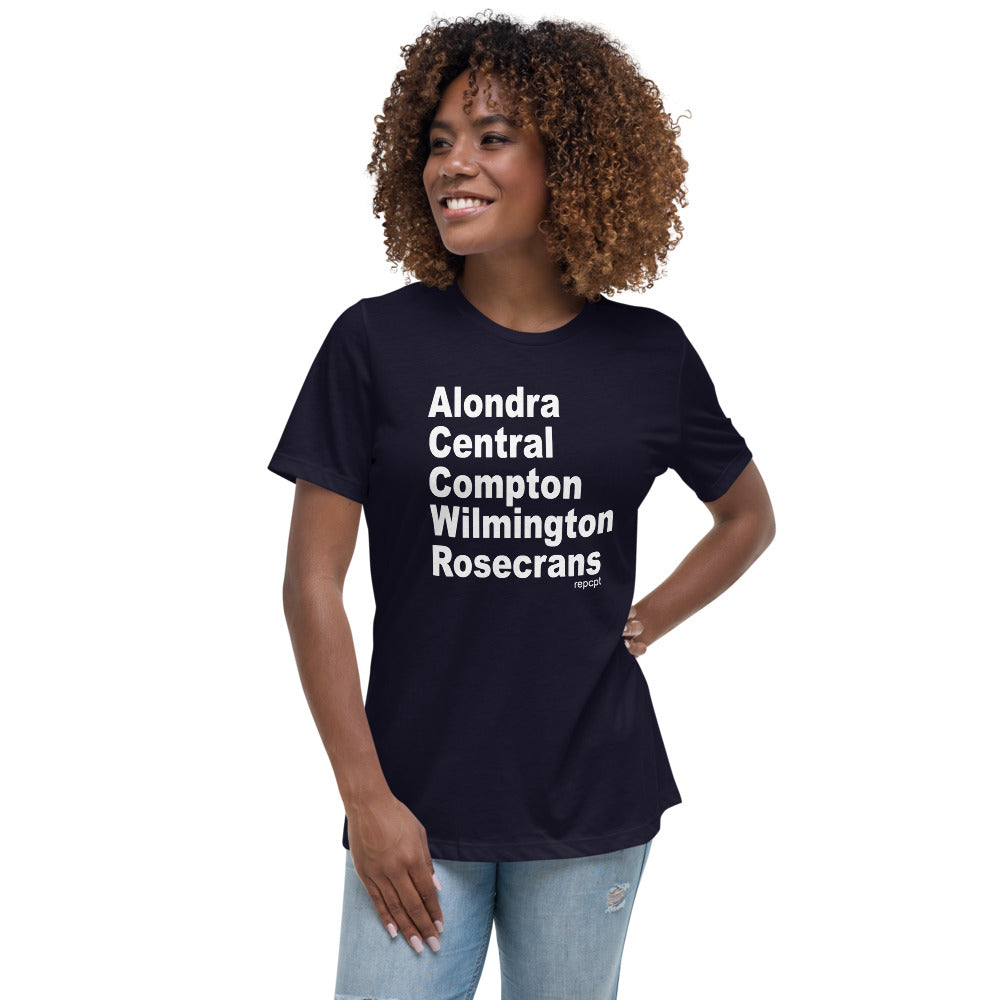 ALONDRA, CENTRAL Women's Relaxed T-Shirt