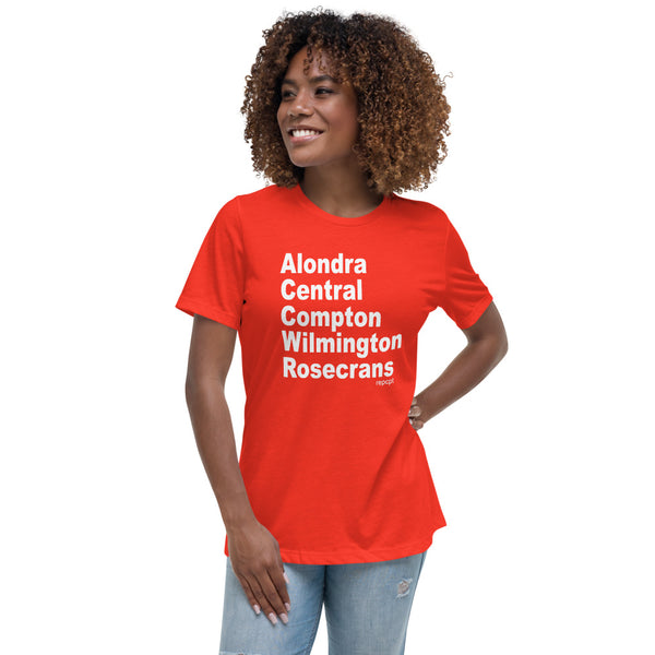 ALONDRA, CENTRAL Women's Relaxed T-Shirt